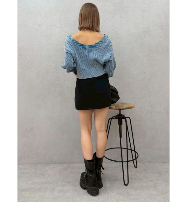 EVRIS「ツイルタイトミニスカート」|スカート|