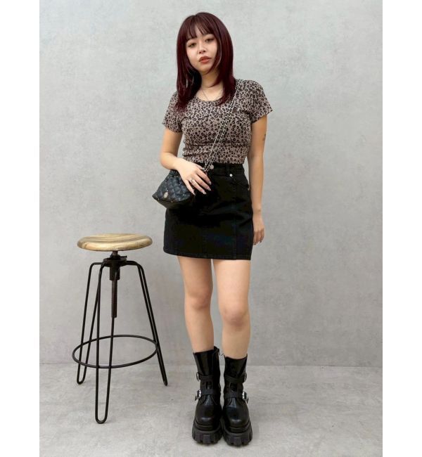 EVRIS「ツイルタイトミニスカート」|スカート|