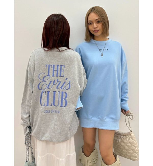 EVRIS「THE EVRIS CLUB BIG スウェットトップス」|スウェット・ジャージ|