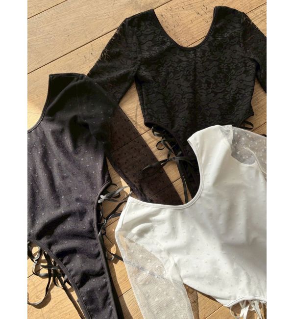 EVRIS「レースアップボディースーツ」|Tシャツ・カットソー|