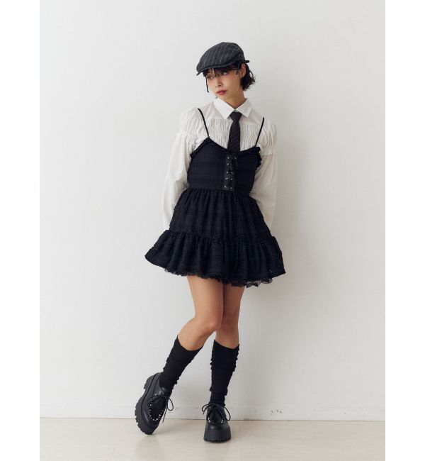 jouetie「ボリュームレースキャミワンピース」|ワンピース|