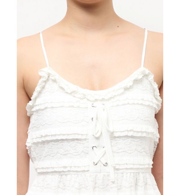 jouetie「ボリュームレースキャミワンピース」|ワンピース|