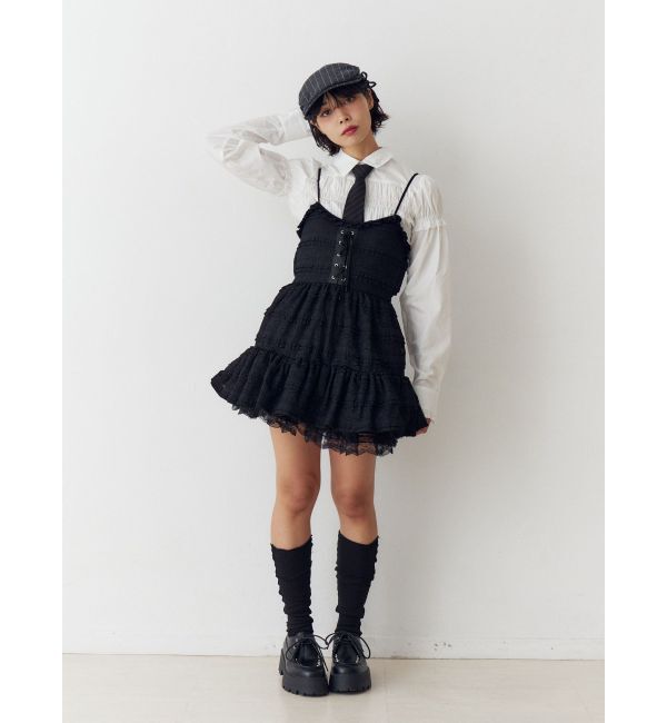 jouetie「ボリュームレースキャミワンピース」|ワンピース|