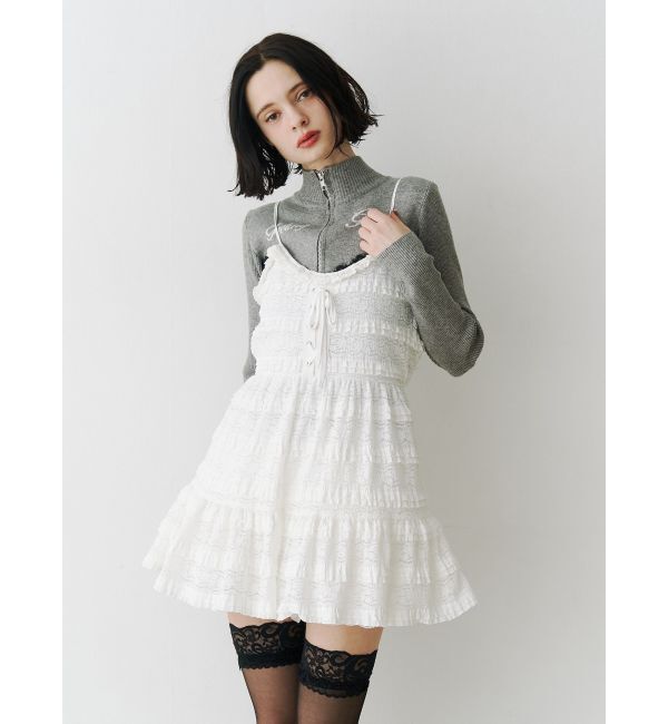 jouetie「ボリュームレースキャミワンピース」|ワンピース|