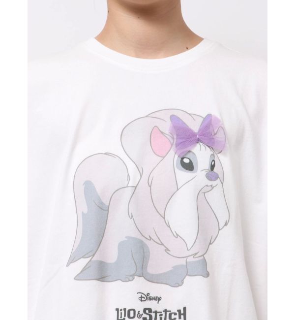 merry jenny「Lilo & Stitch 「ジジとマートルの仲間たち」Tシャツ」|Tシャツ・カットソー|