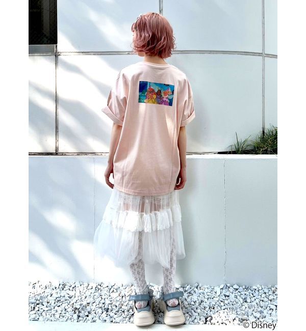 merry jenny「Lilo & Stitch 「ジジとマートルの仲間たち」Tシャツ」|Tシャツ・カットソー|