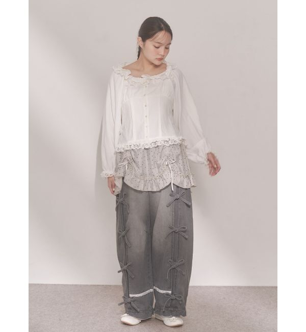 merry jenny「sugar square blouse」|シャツ・ブラウス|