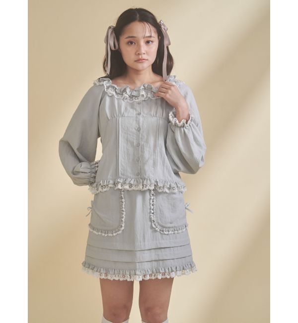 merry jenny「sugar square blouse」|シャツ・ブラウス|