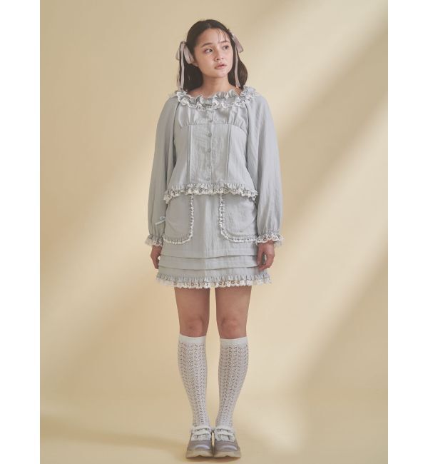 merry jenny「sugar square blouse」|シャツ・ブラウス|