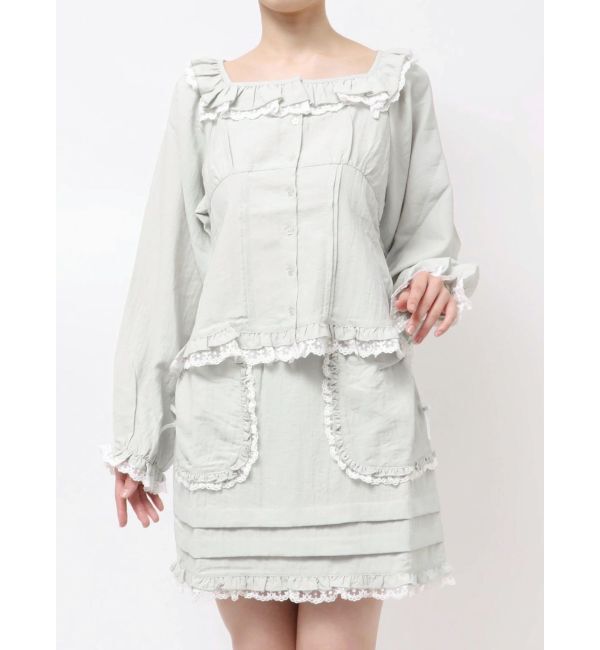 merry jenny「sugar square blouse」|シャツ・ブラウス|