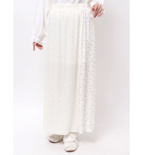 merry jenny「ミックスフラワーメロースカート」|スカート|