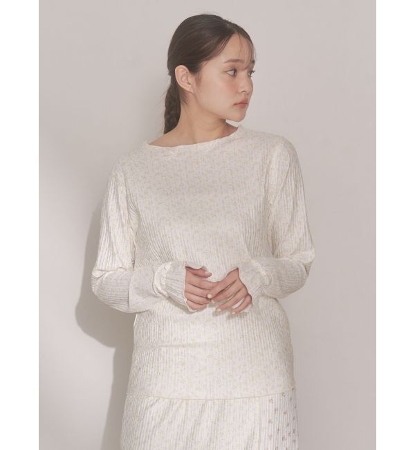 merry jenny「フラワーメロートップス」|Tシャツ・カットソー|