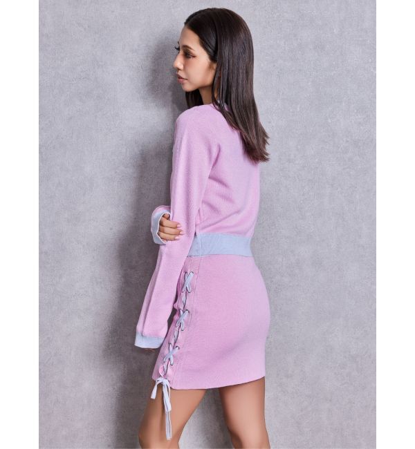 GYDA「Symmetry GYDAラメニットアンサンブル」|ニット・セーター|