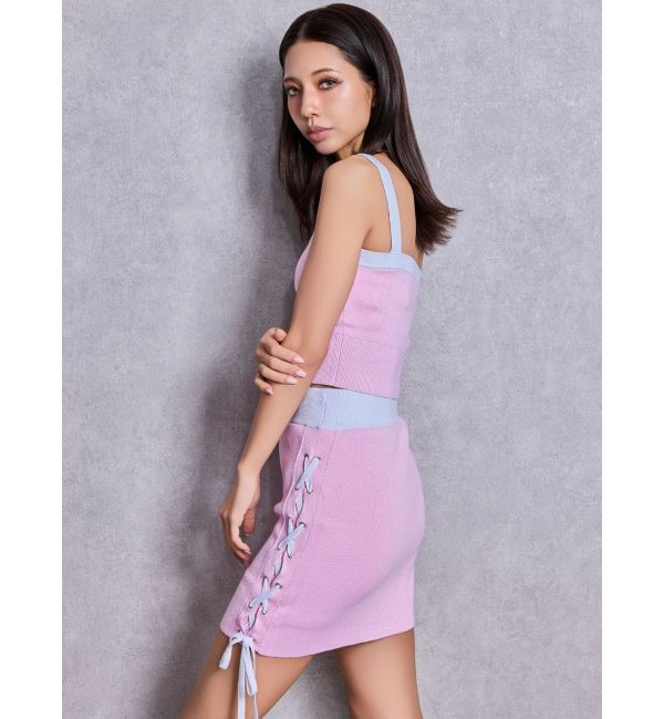 GYDA「Symmetry GYDAラメニットアンサンブル」|ニット・セーター|