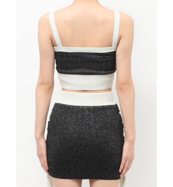 GYDA「Symmetry GYDAラメニットアンサンブル」|ニット・セーター|