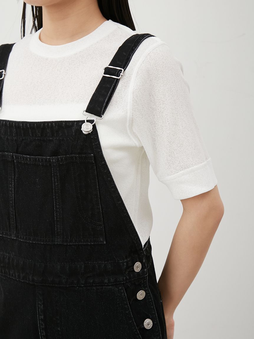 Mila Owen「デニムオーバーオール」|デニム|