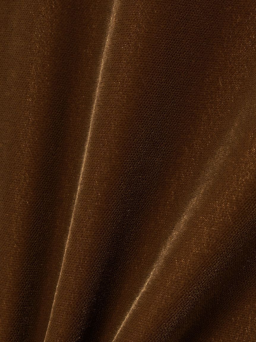 Mila Owen「エスカルゴデザインベロアナロースカート」|スカート|