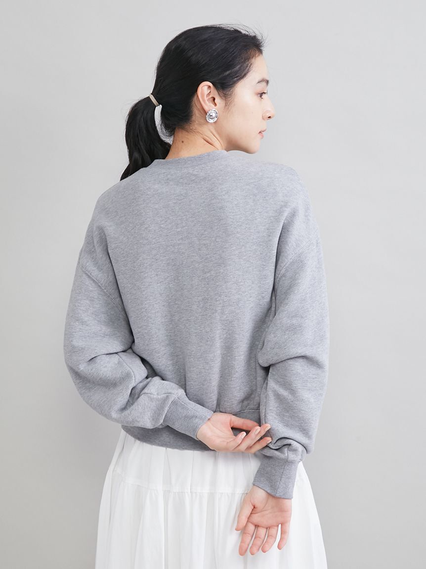 Mila Owen「ソフトタッチ短丈トレーナー」|スウェット・ジャージ|