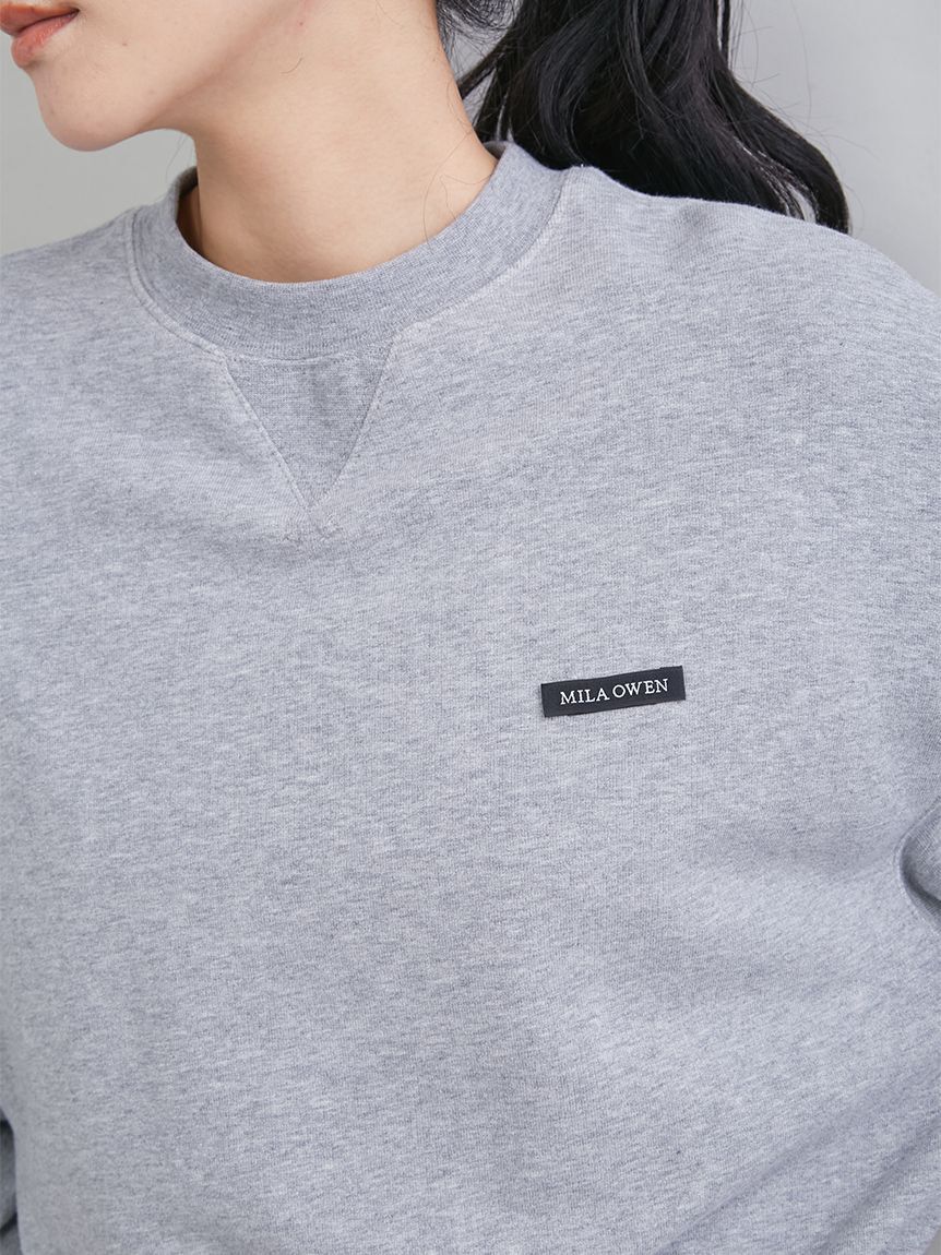 Mila Owen「ソフトタッチ短丈トレーナー」|スウェット・ジャージ|