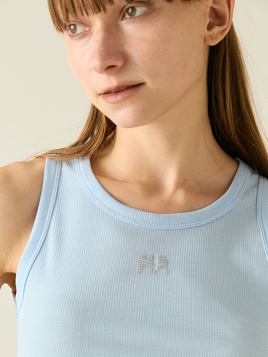 FURFUR「クリスタルロゴタンクトップ」|タンクトップ|