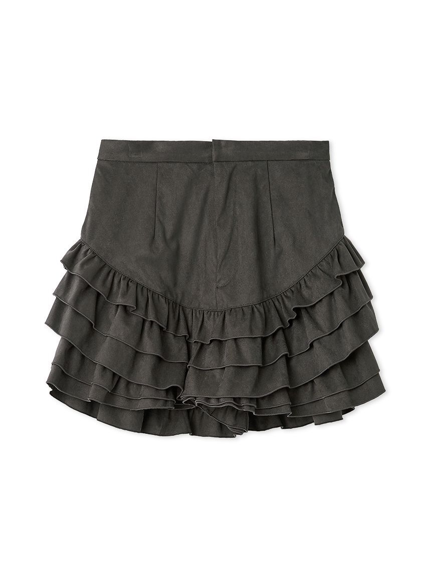 FURFUR「フリルレイヤースウェードショートパンツ」|その他|