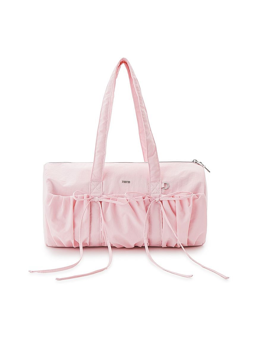 FURFUR「【WEB限定カラー】リボンドラムバッグ」|ショルダー・メッセンジャー|