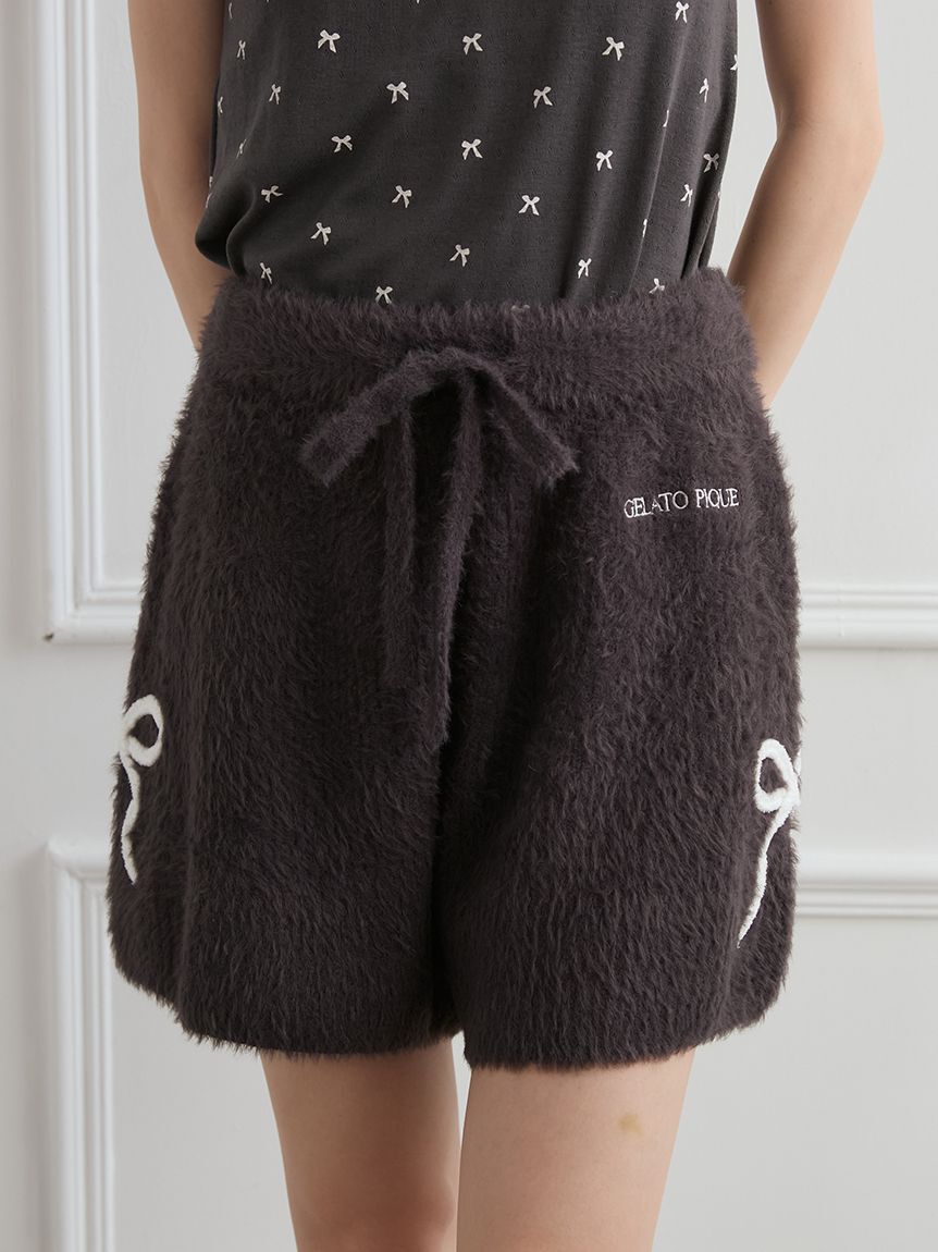 gelato pique「リボンフェザーショートパンツ」|ルームウェア|
