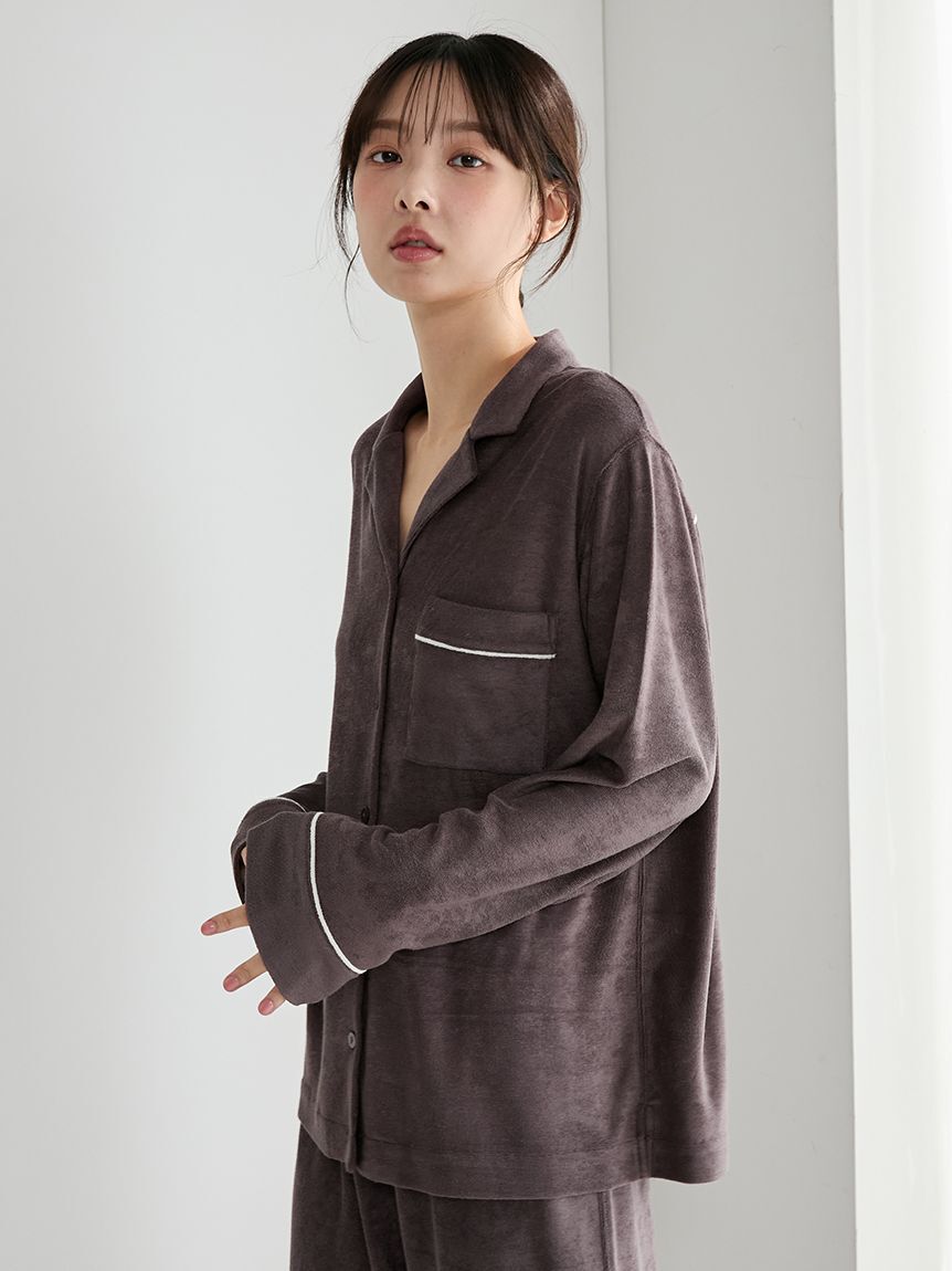 gelato pique「パイルシャツ」|ルームウェア|