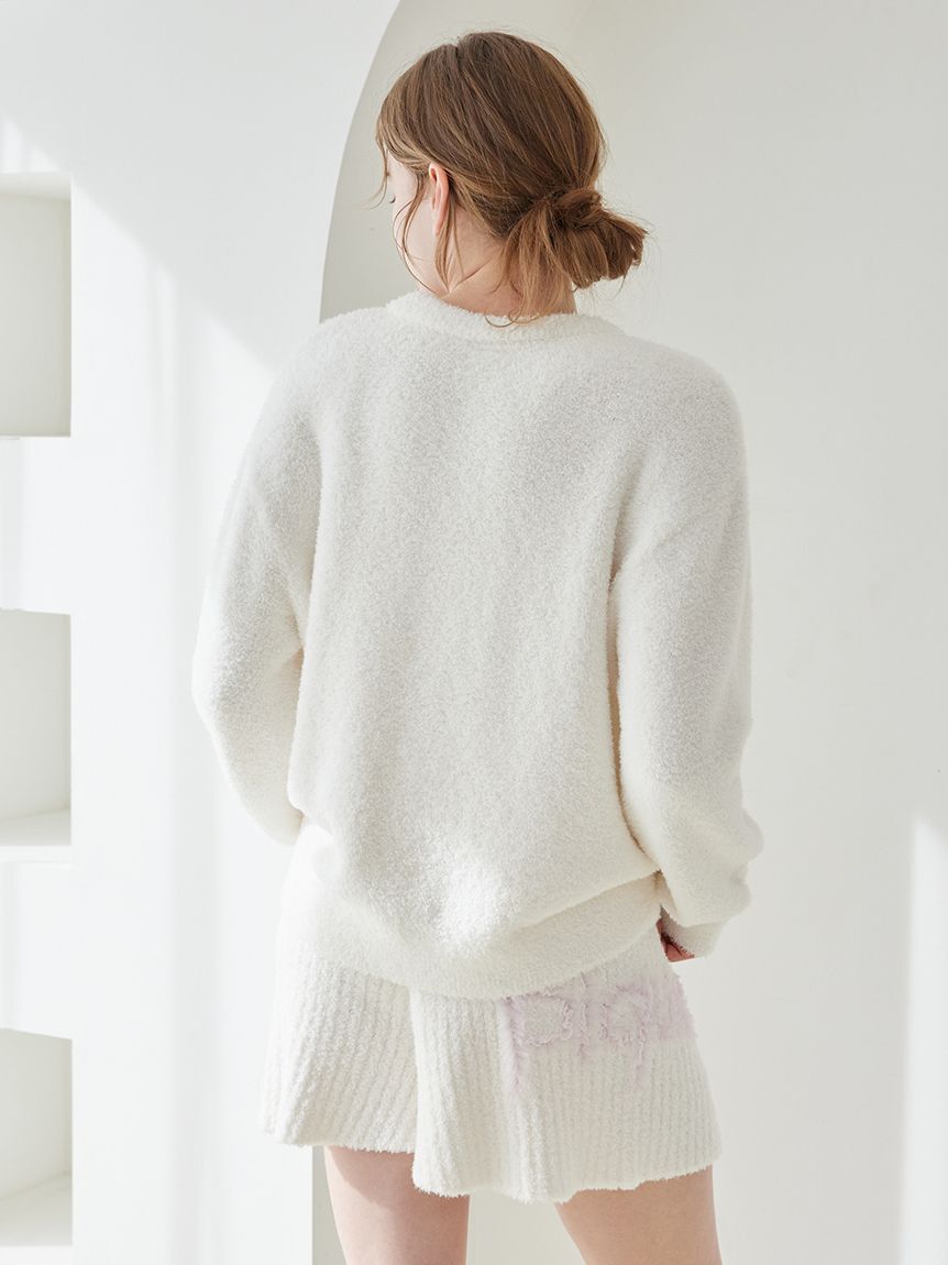 gelato pique「フリルロゴプルオーバー」|ルームウェア|