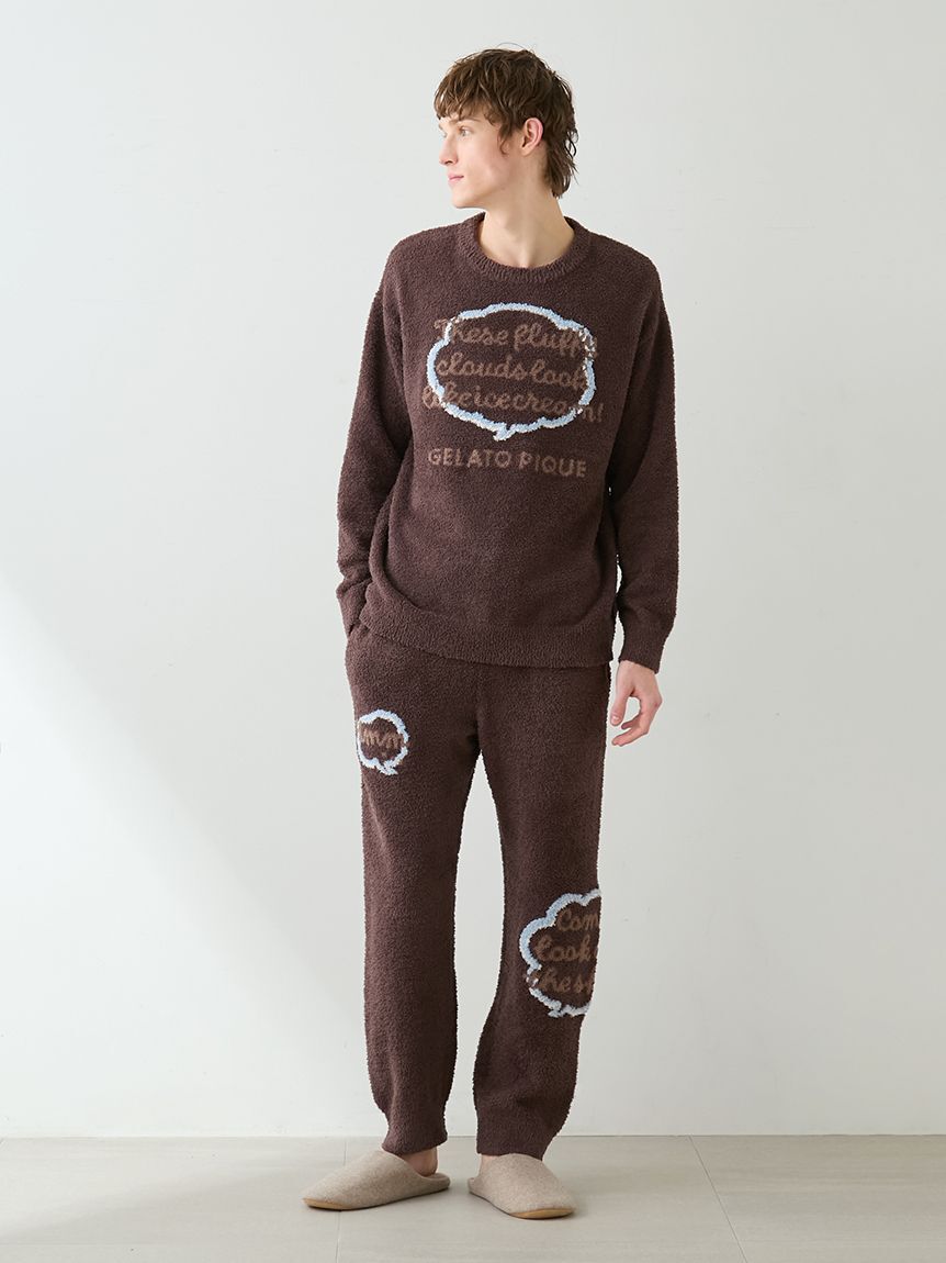 GELATO PIQUE HOMME「【HOMME】ベビモコトークロゴプルオーバー」|プルオーバー|