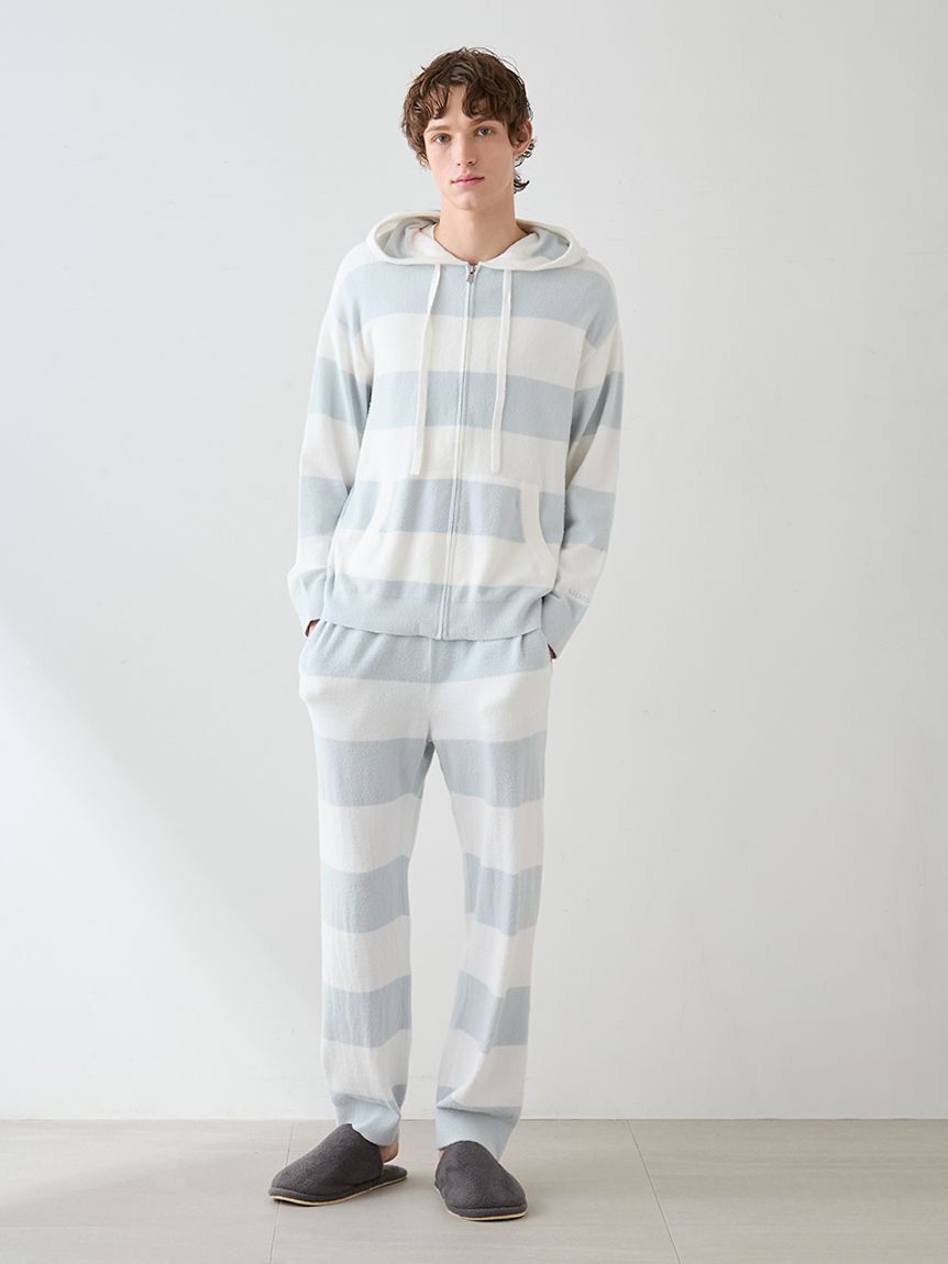 GELATO PIQUE HOMME「【HOMME】スムーズィー2ボーダーロングパンツ」|ルームウェア|