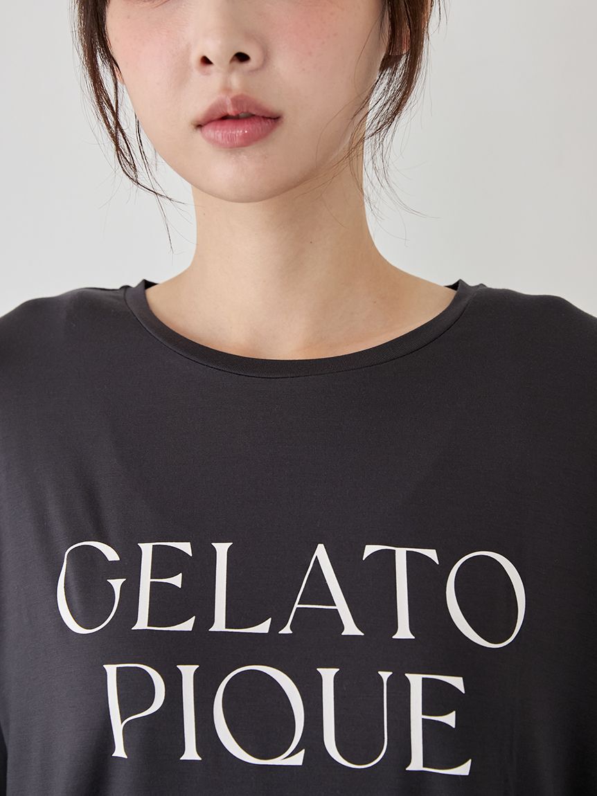 gelato pique「レーヨンロゴロンT」|ルームウェア|