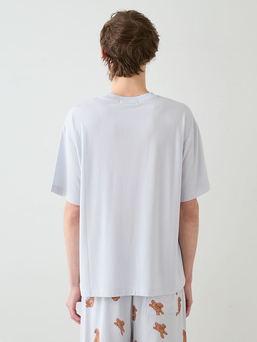 GELATO PIQUE HOMME「【HOMME】ドッグワンポイントTシャツ」|ルームウェア|