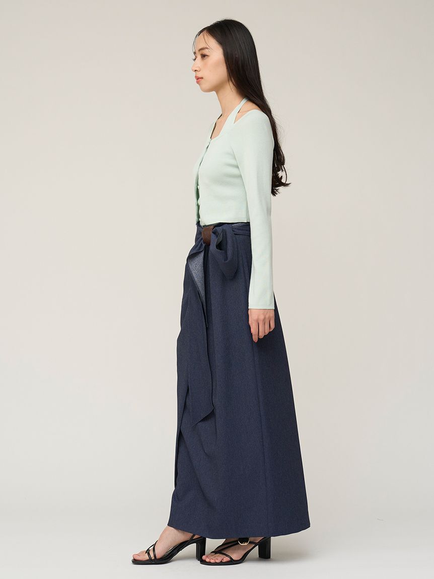 SNIDEL「ホルターキャミ&カーデアンサンブル」|カーディガン|