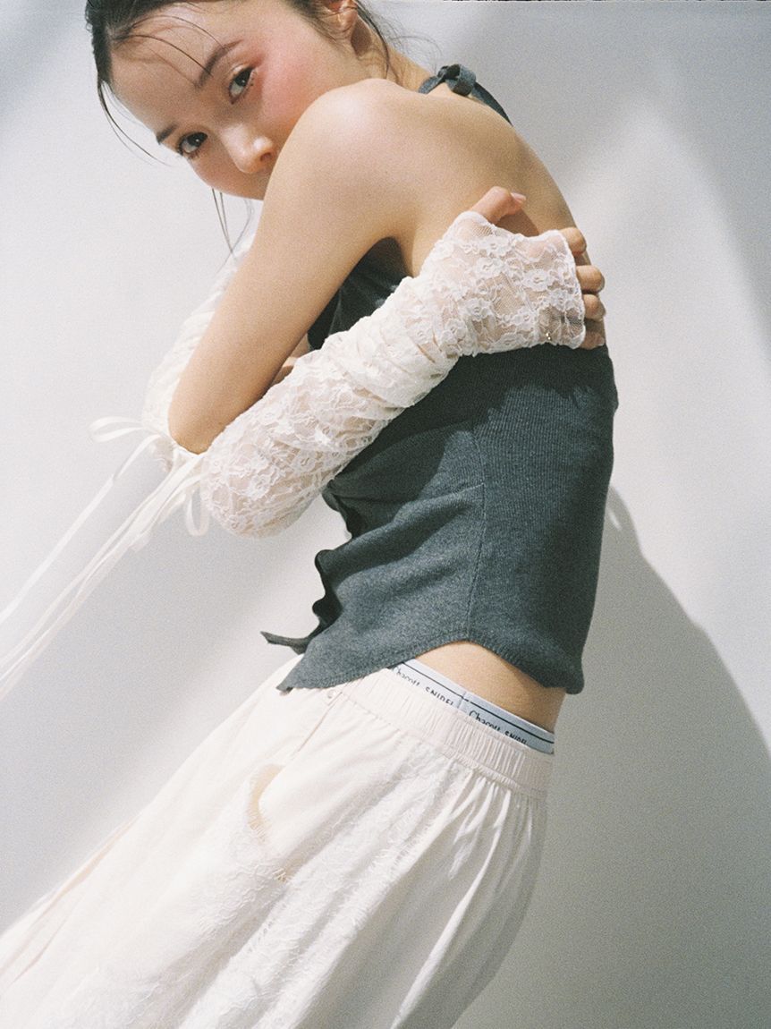 SNIDEL「ホルターキャミ&カーデアンサンブル」|カーディガン|