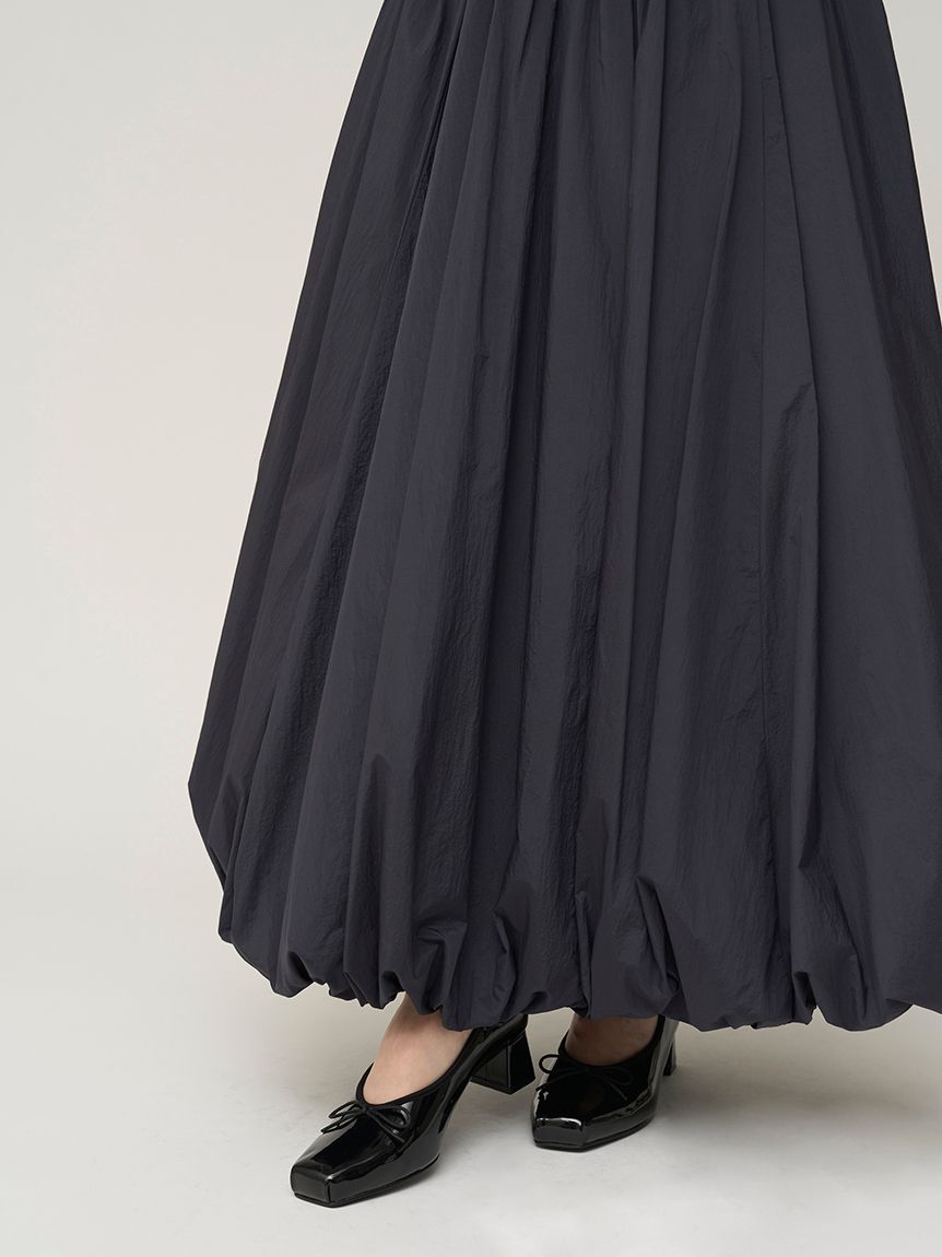 SNIDEL「【Chacott】コラボニットバルーンワンピース」|ワンピース|