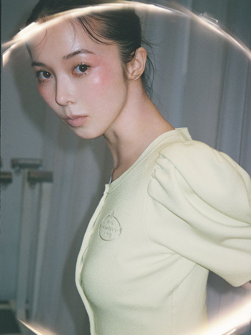 SNIDEL「【Chacott】コラボニットカーディガン」|カーディガン|