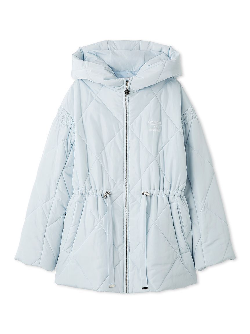 LILY BROWN「【LILY BROWN&times;MARY QUANT】デイジーチャーム付きクラシカルキルティングコート」|その他|