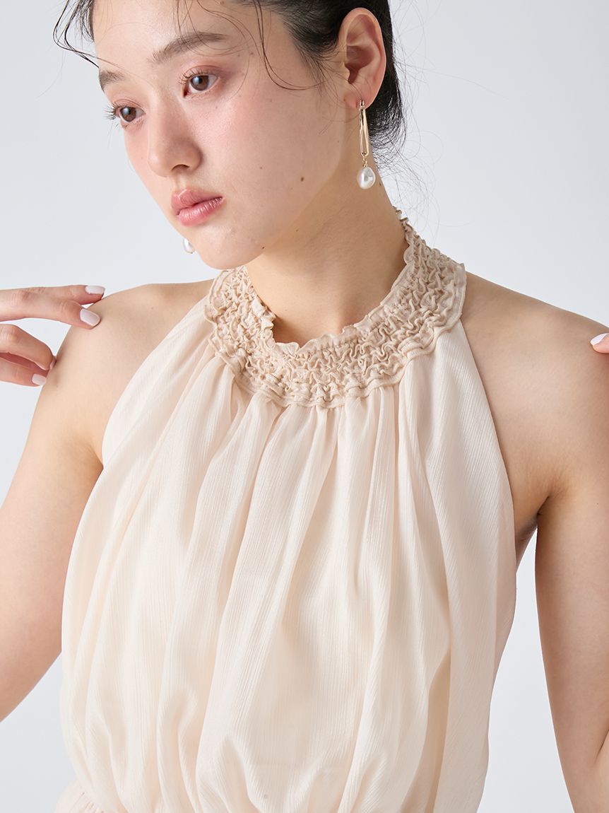 LILY BROWN「ブライトペプラムコンビネゾン」|オールインワン|