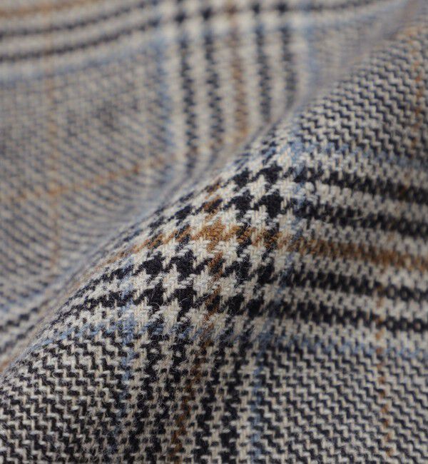 MACKINTOSH PHILOSOPHY「【アニチューブ掲載】【WEB&一部店舗限定】MOON チェック ショートラグランアウター」|ブルゾン・スタジャン|