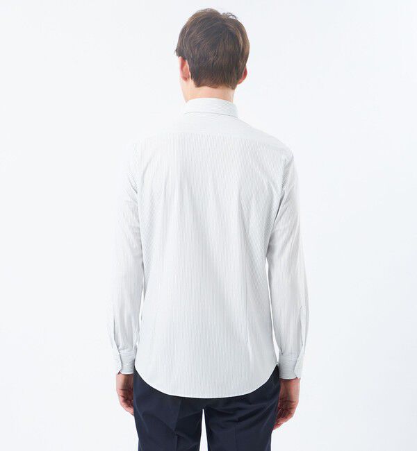 MACKINTOSH PHILOSOPHY「トロッター セミワイドシャツ トリコットストライプ」|シャツ・ブラウス|