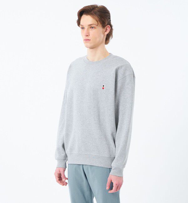 MACKINTOSH PHILOSOPHY「【WEB&一部店舗限定】バッキンガムベア 10オンス裏パイル ワンポイントクルーネックスウェット」|Tシャツ・カットソー|