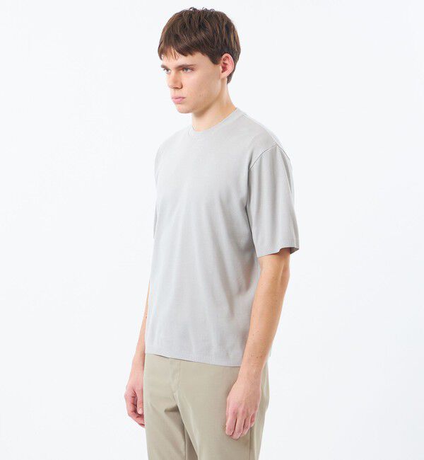 MACKINTOSH PHILOSOPHY「セーターマシンカノコ クルーネックTシャツ」|ニット・セーター|