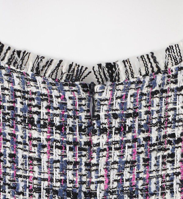  「ファンシーツイードワンピース」|ワンピース|