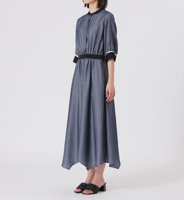  「ダンガリーツイルシャツワンピース」|ワンピース|