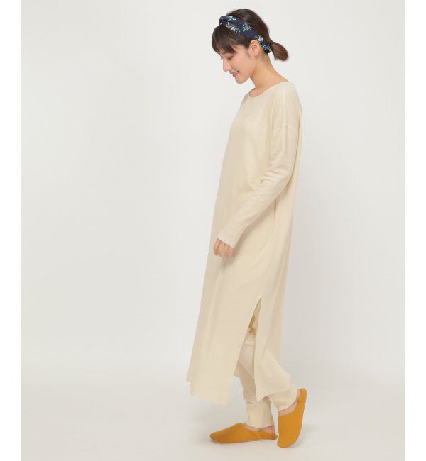 IKKA LOUNGE「サイドスリットロングワンピース」|ワンピース|