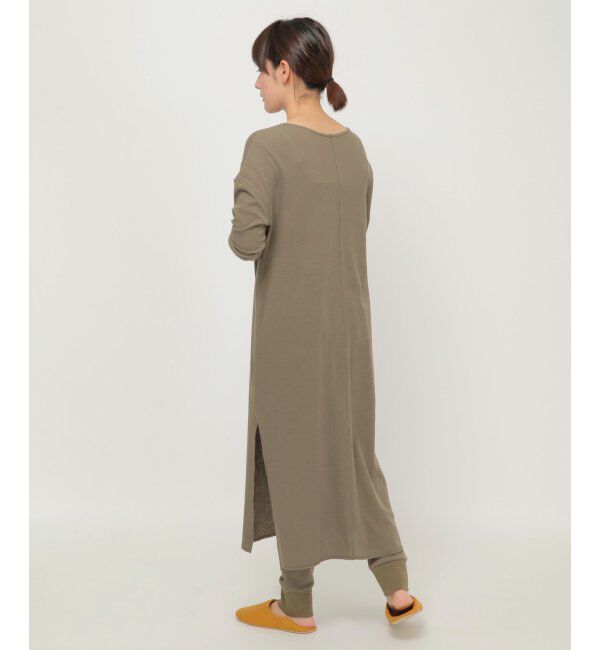 IKKA LOUNGE「サイドスリットロングワンピース」|ワンピース|