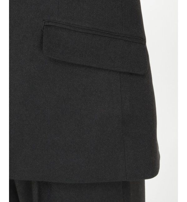 IKKA LOUNGE「【セットアップ対応】ウールライクV襟裏付きジャケット」|その他|