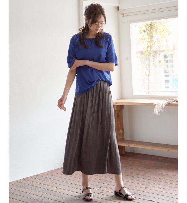 ikka「カッセンボリュームラップスカーチョ」|その他|