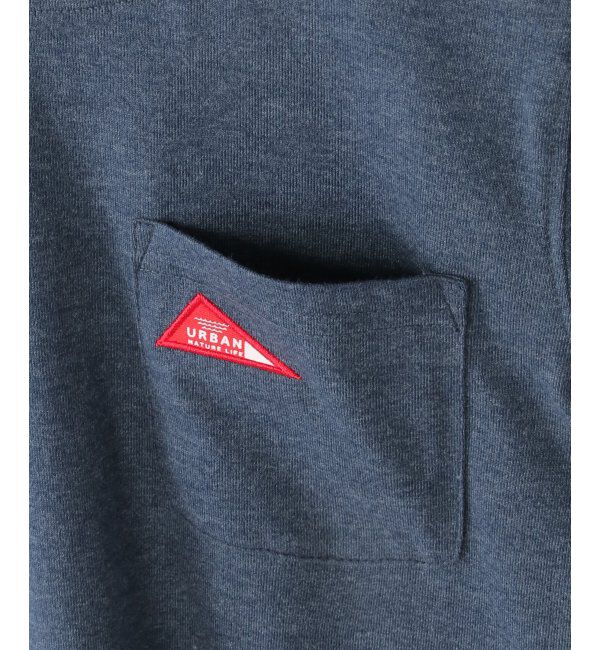 ikka kids「【親子おそろい】URBAN NATURE LIFE ワッペンTシャツ（120~160cm）」|Tシャツ・カットソー|